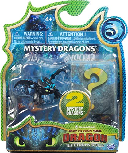 Dragons - Movie Line - Mystery Dragons - 2er - Set, Sammelfiguren, Drachenzähmen leicht gemacht 3, Die geheime Welt von Dragons