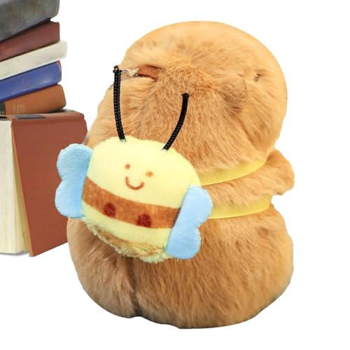 Dranng Capybara Stofftier, Weiches Capybara Plüschtier - Exquisite Kuschelfiguren - Plüschkissen, weiches und bequemes Plüschkissen, Spielzeug für Geburtstag, Ostern, Weihnachten von Dranng