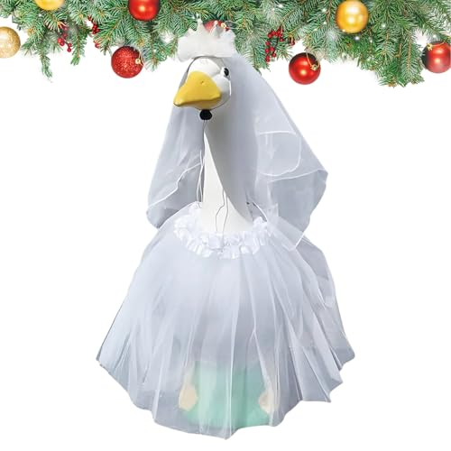 Dranng Gänse Hochzeitsoutfits,Tier Brautschleier & | Brautweißer Kostümrock Zubehör Für Outdoor Feste Feiertage Gartendekor Dranng Gänse Hochzeitsoutfits,Tier Brautschleier & | Brautweißer Kostümrock Zubehör Für Outdoor Feste Feiertage Gartendekor von Dranng