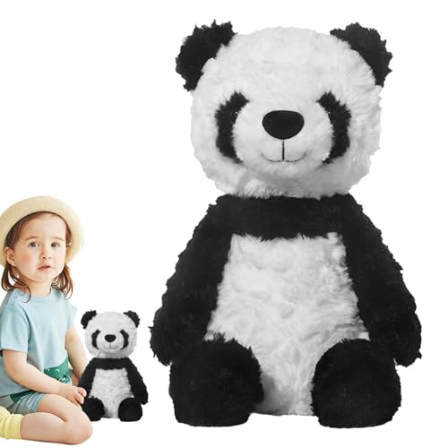 Dranng Gefüllter Pandabär, Panda-Plüschtier - Süßes Plüschtier | Entzückender Plüschbegleiter, gemütliches, bequemes Kuschelkissen für Geburtstag, Ostern, Kindertag von Dranng