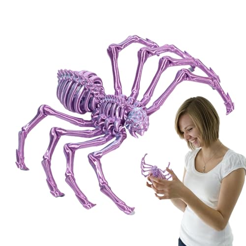 Dranng Gelenkspinne, Spinnen-Zappelspielzeug,3D-gedrucktes Zappelspielzeug für Erwachsene | Mystery Spider 3D-bewegliche Spinne für Erwachsene, Schreibtischspielzeug für das Klassenzimmer und Zuhause von Dranng