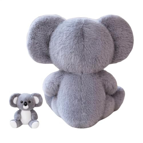 Dranng Koala-Plüschtier, Koala-Puppenspielzeug | Gemütliche Tierplüschtiere | Weiches Stofftierkissen-Plüschtier für Schlafzimmerkomfort und Esszimmer von Dranng