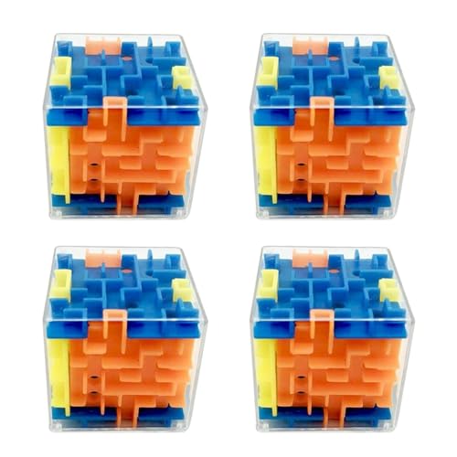 Dranng Labyrinth Puzzle | Puzzlespiel Maze Ball, Bead Maze Rotating Cube Toy, Fidget Toys Und Brain Teasers Für Kinder Partygeschenke Lernspielzeug von Dranng