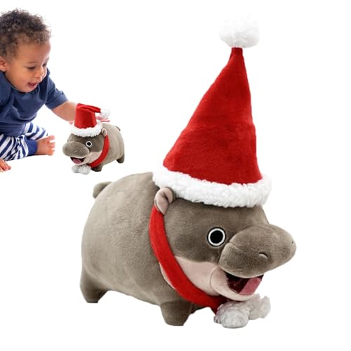 Dranng Plüsch-Nikolaus-,Weihnachts-Plüsch-| Kuschelige -Tier-Stofftierpuppe - Umarmbares Dekokissen für und Mädchen, Kuscheltiere, Heimsofa- und Bettdekoration für Schlafzimmer, Arbeitszimmer von Dranng