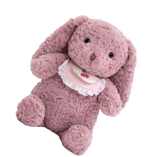 Dranng Plüschtiere,Plüschtiere - Weiche Kuschelpuppe für Kinder,16-Zoll-weiches Tierplüschkissen, Lätzchen-Stofftierspielzeug für Kinder, und Mädchen, Plüschpuppe von Dranng