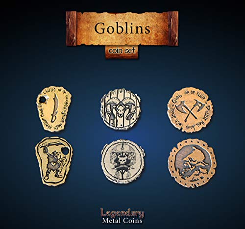 Drawlab 93729 - Goblin Coin Set (24 Stück) von Drawlab Entertainment