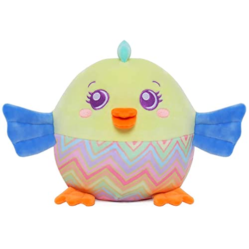 Dream Beams - süßes, kuschelieges Plüschtier, Glow in The Dark, waschbar, ab 0 Jahre (18 cm, Charlotte (Huhn)) von Dream Beams