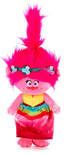 dreamworks Trolls 2 Rainbow Dress Poppy weiches Plüsch-Spielzeug, 25,4 cm von DreamWorks