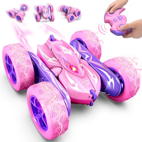 Dreamlandia Ferngesteuertes Auto, 2,4GHz RC Auto Geschenk Mädchen 3-9 Jahre, 360° Flip, Drehbare, LED Blinken, 4WD Monstertruck Ferngesteuert, Einhorn Spielzeug ab 4-12 Jahre Mädchen Kinder Dreamlandia Ferngesteuertes Auto, 2,4GHz RC Auto Geschenk Mädchen 3-9 Jahre, 360° Flip, Drehbare, LED Blinken, 4WD Monstertruck Ferngesteuert, Einhorn Spielzeug ab 4-12 Jahre Mädchen Kinder von Dreamlandia