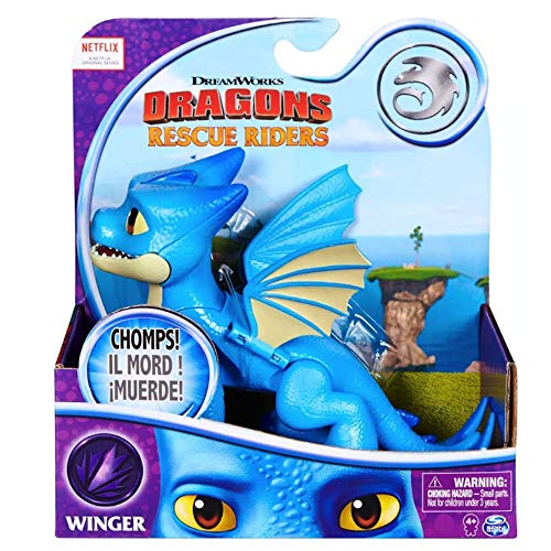 DreamWorks - Drachen - Rettungsteam - Burpy Drache Actionfigur mit Projektilfunktion von Dreamworks Dragons