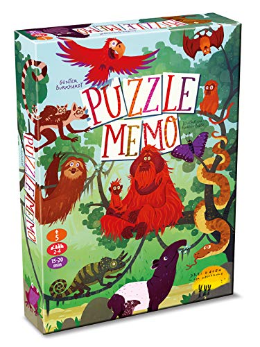 Drei Hasen in der Abendsonne GmbH 029 Puzzle-Memo Kinder-/Familienspiel, Mehrfarbig, 31,5x22,5x4,5 von Drei Hasen in der Abendsonne GmbH