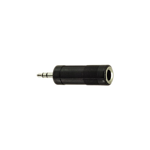 DreiTec 3,5mm TRS male > 6,3mm TRS female Adapter/Kupplung von DreiTec