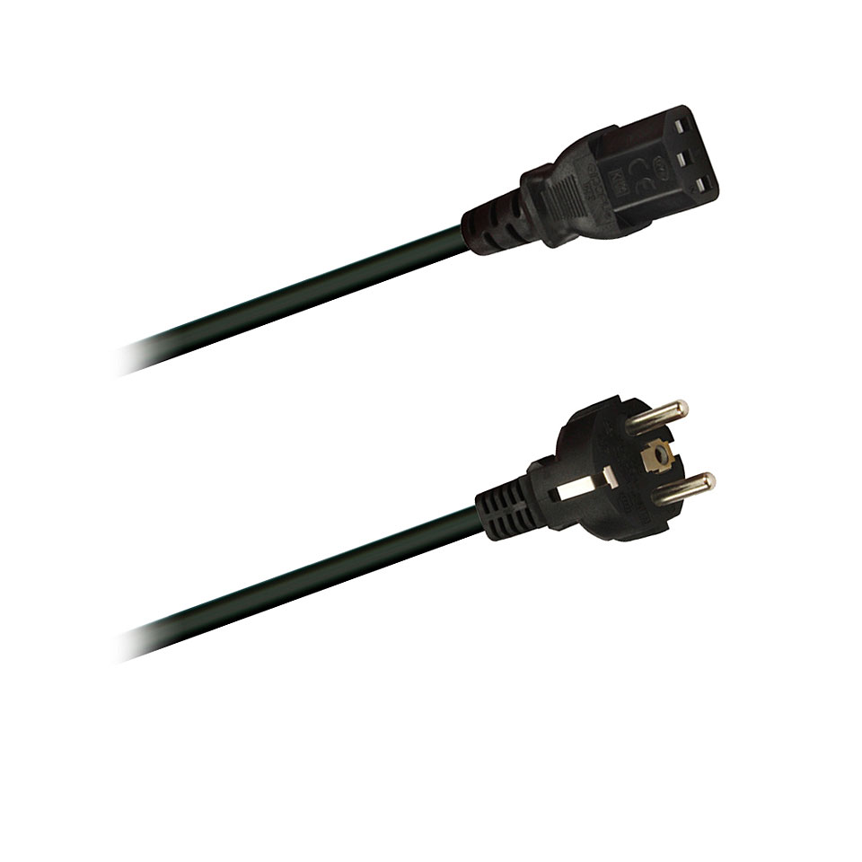 DreiTec 9051 Power Cable 1,5 m Netzkabel von DreiTec