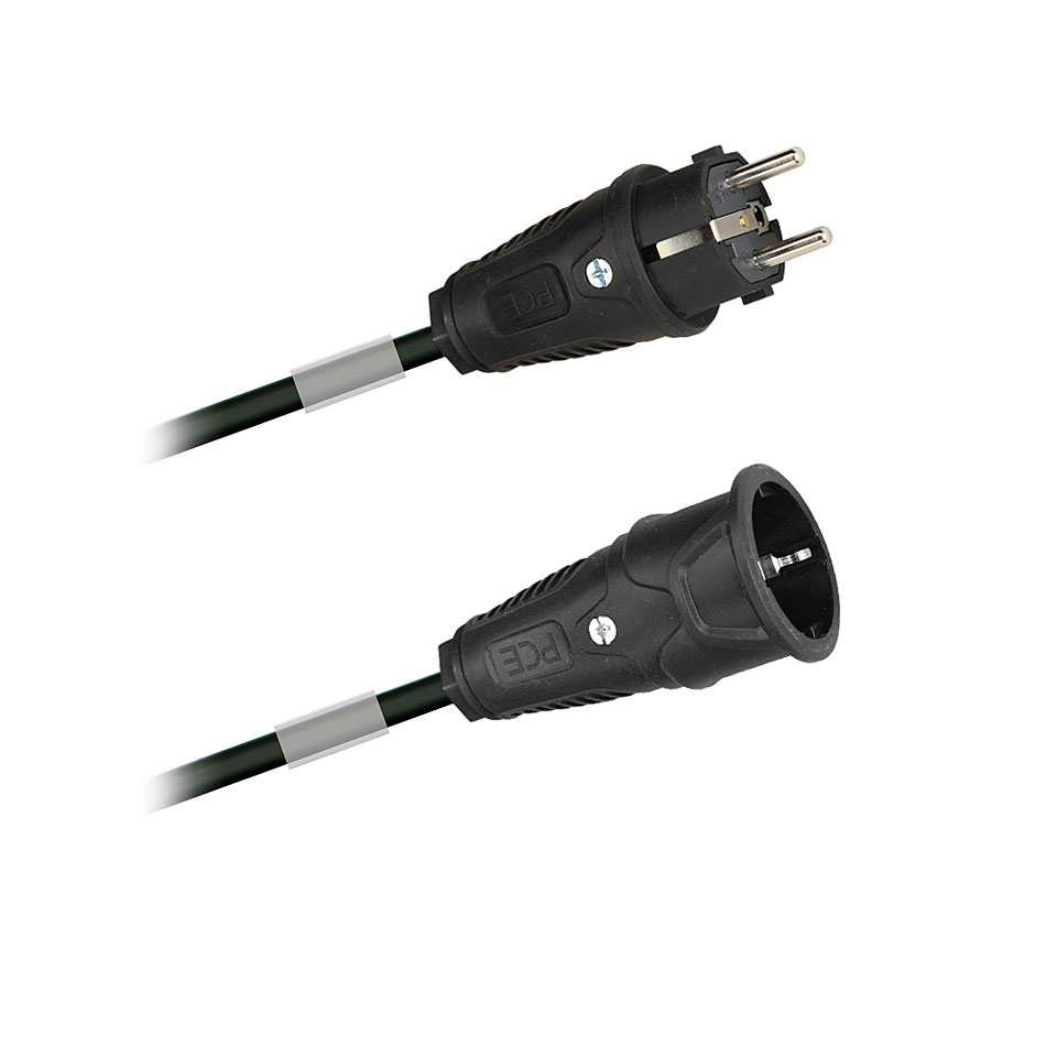 DreiTec Power Cable Schuko 20 m Netzkabel von DreiTec