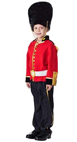 Dress Up America Royal Guard Kostüm für Kinder - Jungen Spielzeug-Soldat-Kostüm-Satz von Dress Up America