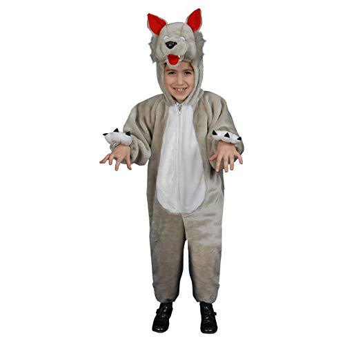 Dress Up America Wolf Kostüm für Kinder - Werwolf Set für Jungen und Mädchen - gruseliges Halloween -Kostüm von Dress Up America