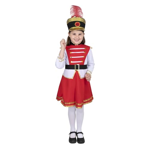 Dress Up America 502-M Kostüm für Mädchen Tambourmajoretten, Mehrfarbig, 8-10 ans (Taille: 76-82, Hauteur: 114-127 cm) von Dress Up America