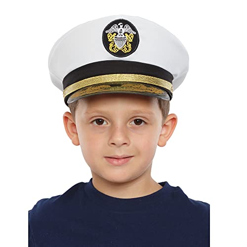 Dress Up America 518.0 Kinder Marine Admiral Hut, Einheitsgröße von Dress Up America