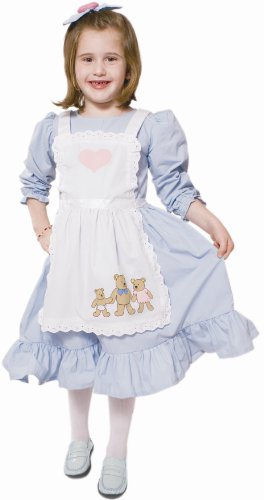 Dress Up America 547-T2 Kostüm Goldlöckchen Feenschwanz, Mehrfarbig, Größe 1-2 Jahre (Taille: 61-66, Höhe: 84-91 cm) von Dress Up America