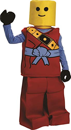 Dress Up America Halloween Kinder Toy Block Ninja Man Kostüm Outfit Rot von Dress Up America