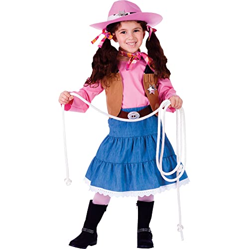 Dress Up America Attraktives Junior CowMädchen Kostüm von Dress Up America