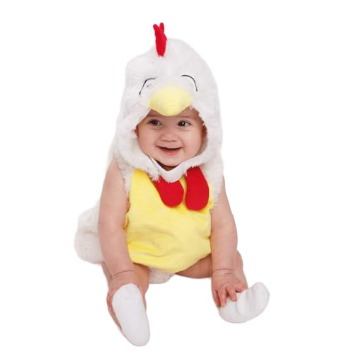 Dress Up America Baby-Hahn-Kostüm – Kleinkind-Halloween-Huhn-Kostüm für Mädchen und Jungen von Dress Up America