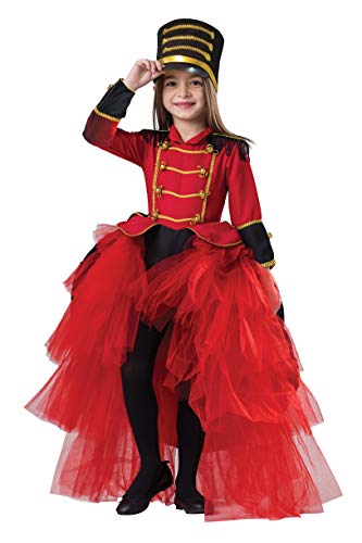 Dress Up America Band Majorette Kostüm - Nussknacker -Kostüm für Mädchen - Spielzeugsoldat Uniform Dress Up für Kinder Dress Up America Band Majorette Kostüm - Nussknacker -Kostüm für Mädchen - Spielzeugsoldat Uniform Dress Up für Kinder von Dress Up America