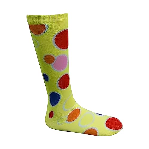 Dress Up America Gelbe gepunktete Kniestrümpfe – Kostüm-Kniestrümpfe für Erwachsene – wunderschönes Rollenspiel-Kostüm Dress Up America Gelbe gepunktete Kniestrümpfe – Kostüm-Kniestrümpfe für Erwachsene – wunderschönes Rollenspiel-Kostüm von Dress Up America