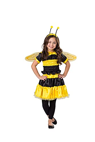 Dress Up America Hummel Kostüm für Mädchen - Bienenkostüm für Kinder - Halloween Bienenkönigin Kostüm Dress Up America Hummel Kostüm für Mädchen - Bienenkostüm für Kinder - Halloween Bienenkönigin Kostüm von Dress Up America