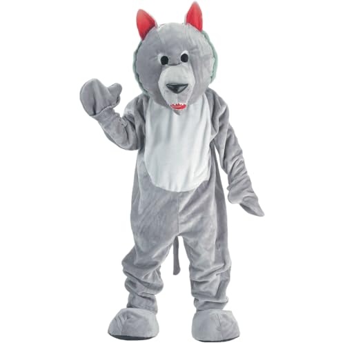 Dress Up America Hungernder Wolf Maskottchen Kostüm für Kinder von Dress Up America