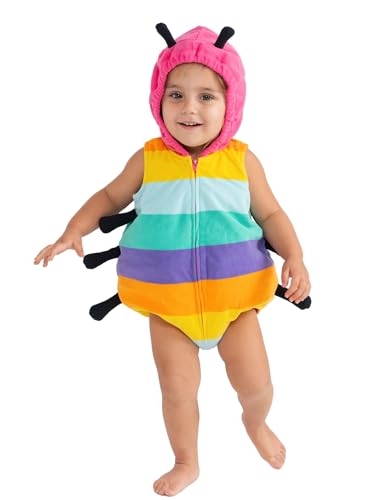 Dress Up America Käferkostüm für Babys – Farbenfrohes Raupen-Strampelkostüm für Kleinkinder von Dress Up America