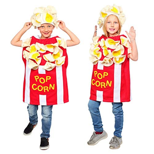 Dress Up America Popcorn Kostüm für Kinder - Spaß Kernel Kostüm für Jungen und Mädchen von Dress Up America