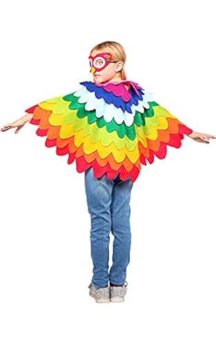 Dress Up America Regenbogen Kostüm - Süß, Spaß, Regenbogenkostüm für Kinder von Dress Up America