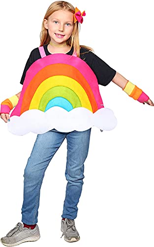 Dress Up America Regenbogen Kostüm - Süß, Spaß, Regenbogenkostüm für Kinder von Dress Up America