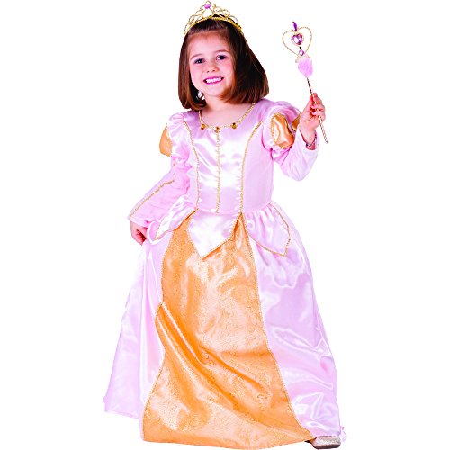 Dress Up America Rosa Belle-Ballkleid Für Kleine Mädchen – Wunderschönes Anziehset Für Rollenspiele von Dress Up America