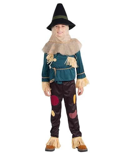 Dress Up America Scarecrow Costume for Kids - Pumpkin Scarecrow Set for Boys von Dress Up America