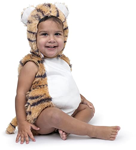 Dress Up America Tiger-Babykostüm - Tier-Einteiler für Kleinkinder - Halloween-Tigerjunges-Kostüm von Dress Up America