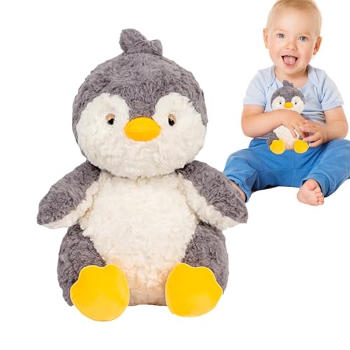 Dreuhuing Gefüllter Pinguin-Plüsch, ausgestopftes Elefantenspielzeug,Stofftier Pinguin Plüsch - Plüschkissen, Stofftiere, Cartoon-Puppe, 22,9 cm, Elefantenspielzeug, Fuchs-Plüschtier, Heimdekoration von Dreuhuing