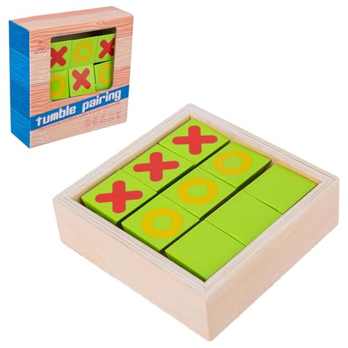 Dreuhuing Holzblock-Puzzle, Kinder-Holzpuzzle-Blöcke,Passendes Spiel STEM Toys | Lernspielzeug Denkaufgabe, Puzzlespiel, Puzzleblöcke Holzpuzzle, Lernaktivitäten im Vorschulalter von Dreuhuing