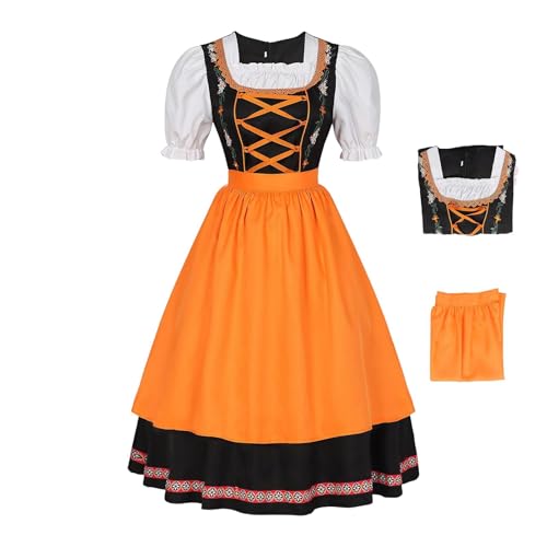 Dreuhuing Karnevals-Outfit für Damen – schönes Damen-Festival-Kleid, stilvolles Festival-Kostüm, Bier-Kostüm, Karnevals-Outfit für Damen von Dreuhuing