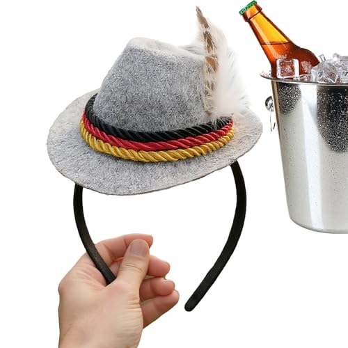 Dreuhuing Oktoberfest Kopfband Hutstil | Kopfbedeckung Für Erwachsene Bei Festen & Veranstaltungen,Retro Filz Hutbänder Für Frauen Zu Oktoberfest Und Halloween Veranstaltungen Dreuhuing Oktoberfest Kopfband Hutstil | Kopfbedeckung Für Erwachsene Bei Festen & Veranstaltungen,Retro Filz Hutbänder Für Frauen Zu Oktoberfest Und Halloween Veranstaltungen von Dreuhuing