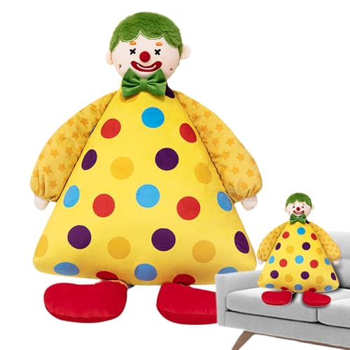 Dreuhuing Plüschpuppenfigur, weiche Puppenplüsch,Cartoon Doll Kinder kuschely Spielzeug in Plüsch - Dekorative Wurfkissen Kinder Erwachsene weiche Begleiter Huggable Figur für Schlafzimmer, Wohnzimmer von Dreuhuing