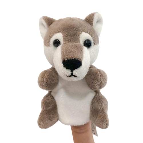 Dreuhuing Tierhandpuppen, Handpuppen für Kinder - Stofftiere Spielzeug Plüschpuppen,Pädagogische waschbare lustige Puppen für Rollenspiele Spielen Geschichten im Vorschulunterricht von Dreuhuing