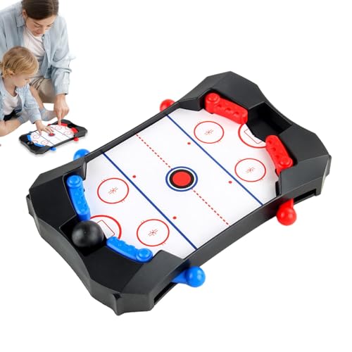 Dreuhuing Tisch-Eishockey, Eishockey-Desktop - Tabletop-Eishockey-Schlacht - Sportbrettspiel für Familienspielabendspaß, interaktives Wettkampfspiel für Erwachsene und Kinder von Dreuhuing