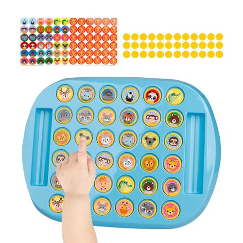 Dreuhuing Visuelle Matching-Spiele, Matching-Beobachtungsspiel | Puzzle-Muster-Matching-Brett für Kinder - Klare Cartoon-Muster, frühes Lernspielzeug für Zuhause, Schule, Reisen, im Freien von Dreuhuing