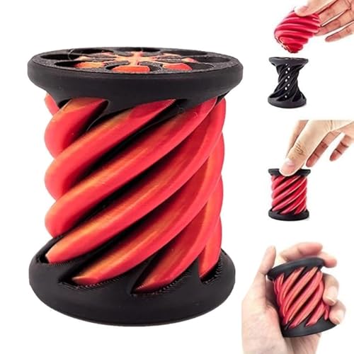 Impossible Pyramid Passthrough Sculpture, 3D Printed Rotating Cone Fidget Toy, Egyptian Pyramid Display Statue, Pass Through Pyramid FidgetToy, Pyramid Fidget Toy for Relief of Stress von Dreuhuing