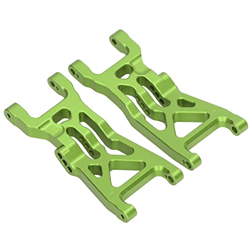 2 Stück RC Vorderer Unterer Querlenker, Aluminiumlegierung, für LOSI 1/10 22S 2WD No Prep Drag Car (Green) von Drfeify