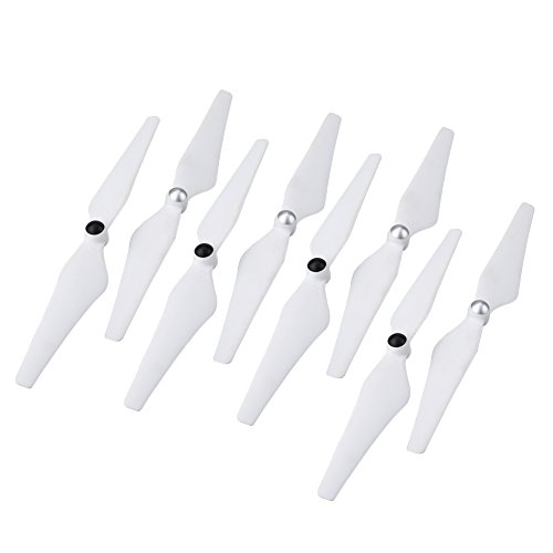 Drfeify 8 Stück Drone Propeller, 4 Paar CW CCW Selbstsichernde Propellerblätter Playing Accessories für Phantom 1/2/3 / 3PRO / FC40 / E300 Quadcopter von Drfeify