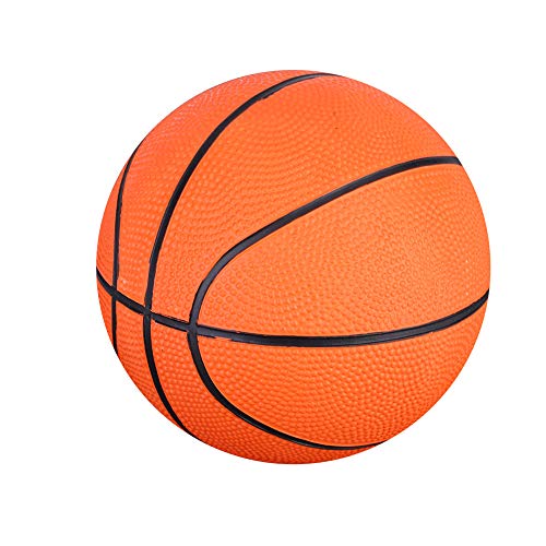 Drfeify Basketball, Mini-Basketball, Kindergröße, Aufblasbarer Gummi-Hüpfball, Sicherer Miniball, Sportspielartikel von Drfeify