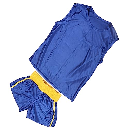Drfeify Boxing Uniform Baumwolle Mischung Elastischer Taille Sanda Anzug für Kinderwettbewerbstraining Drfeify Boxing Uniform Baumwolle Mischung Elastischer Taille Sanda Anzug für Kinderwettbewerbstraining von Drfeify